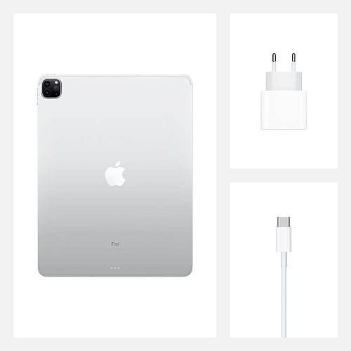 Apple iPad Pro (2020) 12,9" Wi-Fi + Cellular 1 ТБ, серебристый